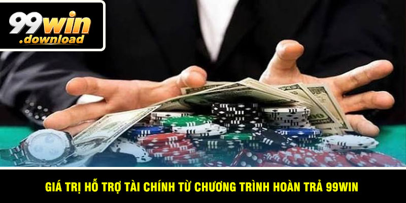 Giá trị hỗ trợ tài chính từ chương trình hoàn trả 99win